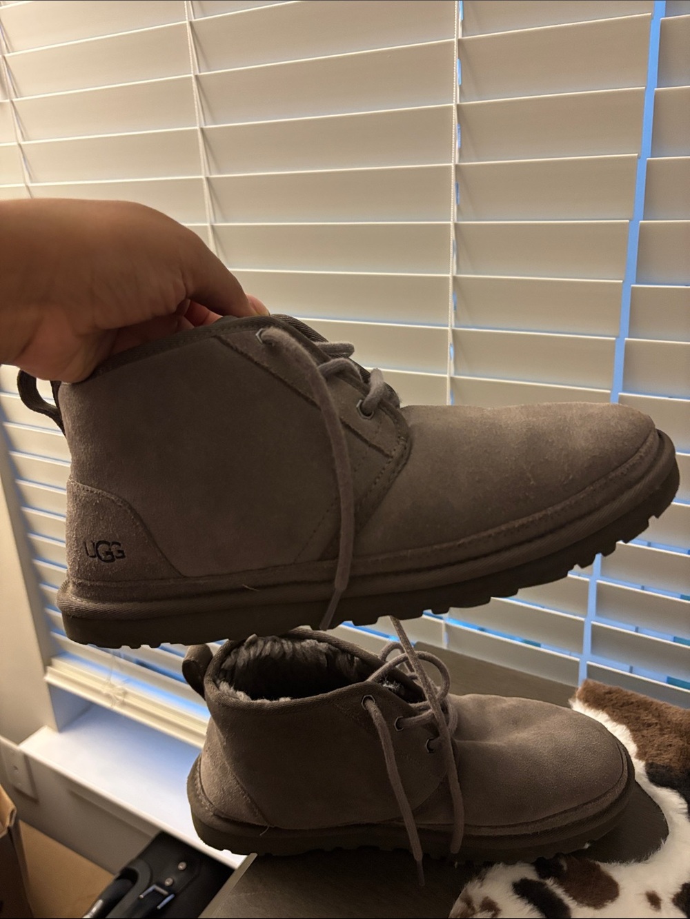 UGG Men's Chukka Suede Boots in Taupe